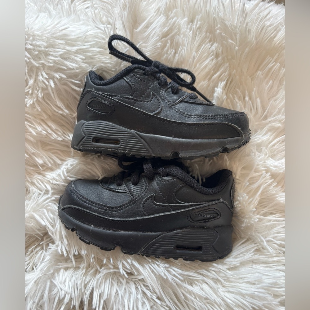 Nike - Air Max 90 LTR Triple Black Lace up